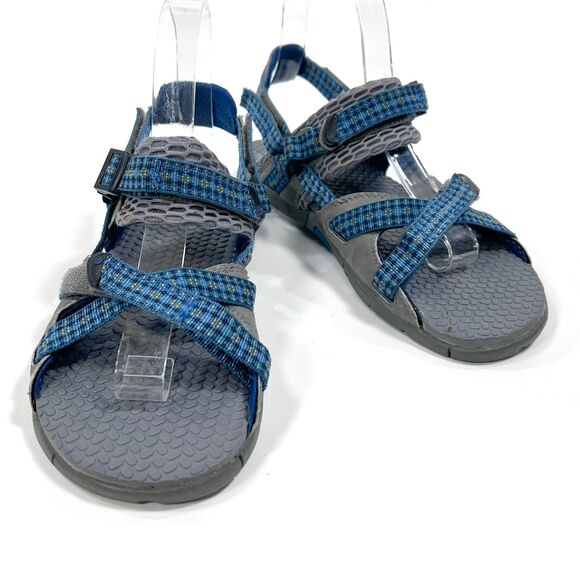 The North Face Kids Blue and Gray Sandals - Picture 1 of 7